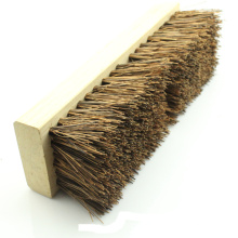 Escova de esfregar com bloco de madeira